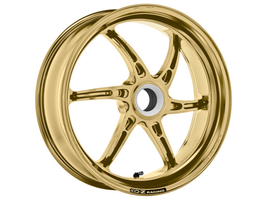 OZ Racing - Cattiva Magnesium 6 Spoke Rear Wheel - GOLD - Ducati V2 - C6012DU55X5G
