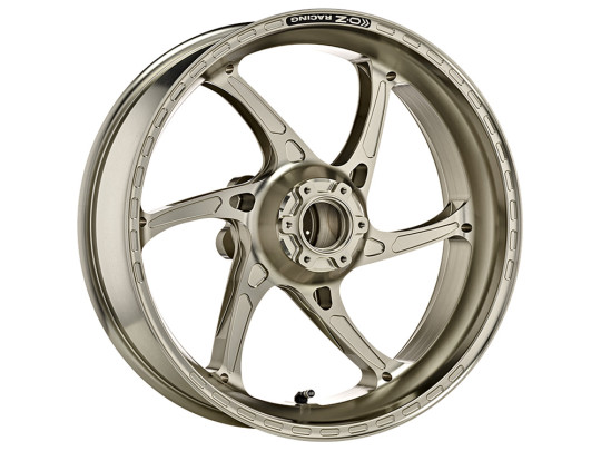 OZ Racing - GASS RS-A Aluminum 6 Spoke Rear Wheel - Titanium Color - BMW - H6313BM6001T
