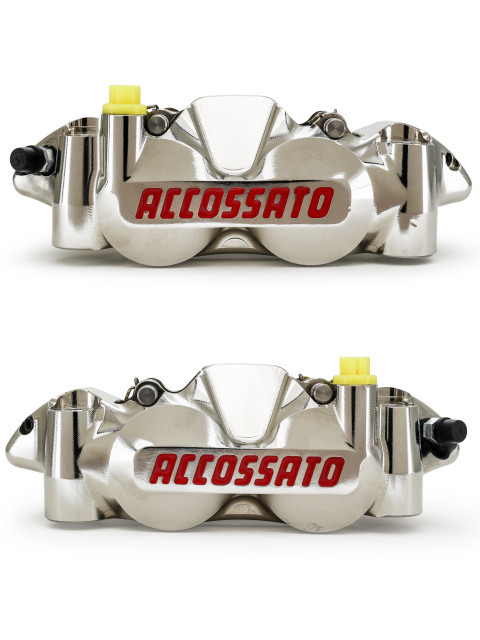 Accossato CNC Radial Brake Caliper Monoblock 108mm With Titanium Pistons