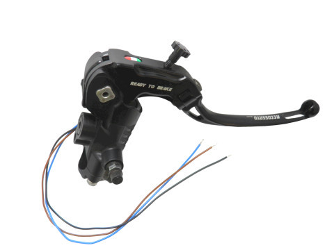 Accossato Ready to Brake PRS 19x17-18-19 CNC Radial Master Cylinder - Long Folding Lever RST