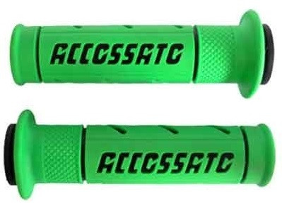 Accossato Racing Grips - Green - GR012G-F