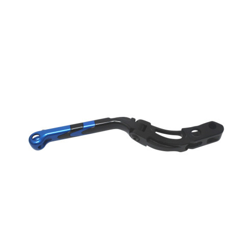 Aluminum Brake Long Lever With Revolution Grip For Accossato Radial Pumps (Not Ready To Brake) and Brembo-Blue