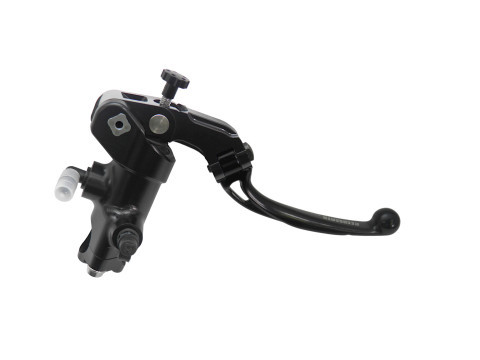 Accossato Radial Brake Master Cylinder PRS 19x17-18-19 With Black Anodized Body and Colourful short Lever-Black