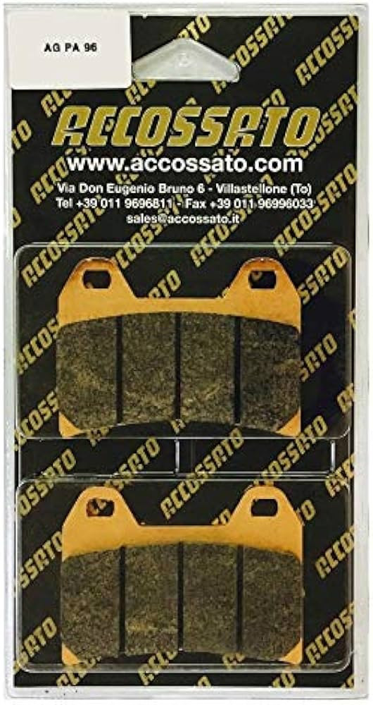 Accossato Brake Pads - Carbon Ceramic - Front - AGPA96ZXC
