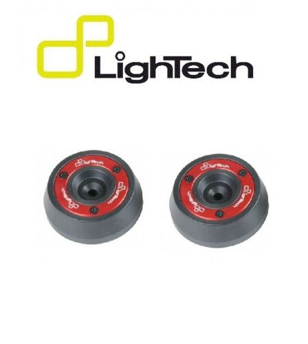 Lightech - Rear Wheel Axle Sliders - Ducati - Red - ARDU110ROS