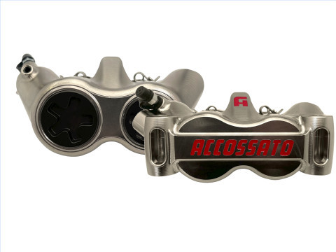 Accossato CNC Radial Brake Caliper Monoblock 100mm With Titanium Pistons