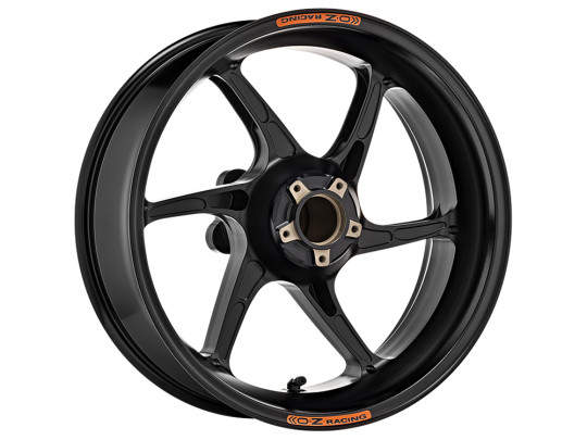 OZ Racing - Cattiva Magnesium 6 Spoke Rear Wheel - Matt Black - Yamaha - C6209YA60X5M