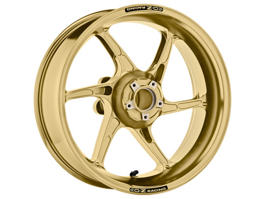 OZ Racing - Cattiva Magnesium 6 Spoke Rear Wheel - GOLD - Kawasaki - C6125KA60X5G