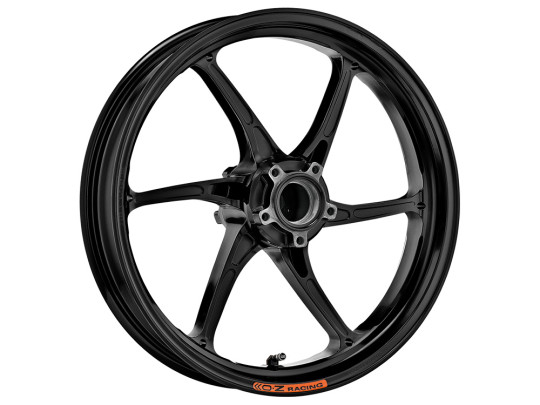OZ Racing - Cattiva Magnesium 6 Spoke Front Wheel - Matt Black - Aprilia - C3065AP35X5M
