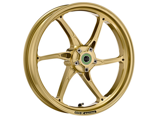 OZ Racing - Cattiva Magnesium 6 Spoke Front Wheel - Gold- BMW - C3063BM35X5G