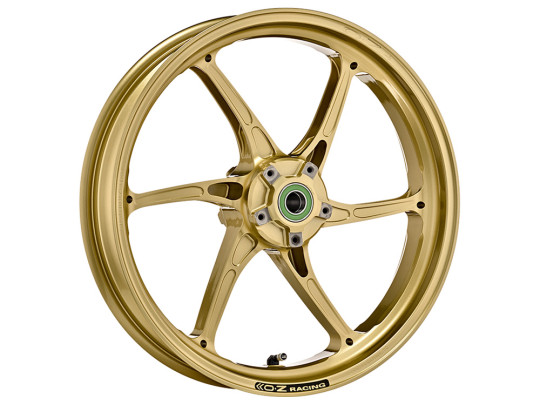 OZ Racing - Cattiva Magnesium 6 Spoke Front Wheel - GOLD - Honda - C3226HO35X5G