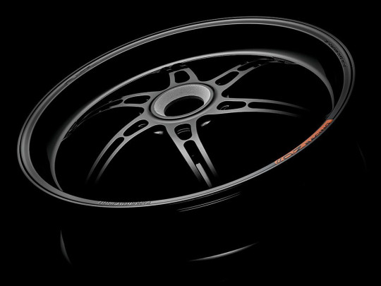 OZ Racing - GASS Aluminum 6 Spoke Rear Wheel - Gloss Black - Ducati V2 - H6012DU5501N