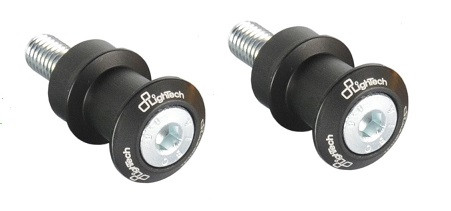 Lightech - Swingarm Spools - M10 X 1.25 - Black - CAVM10NER