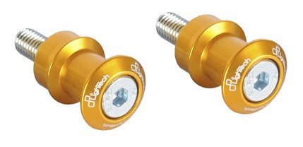 Lightech - Swingarm Spools - M10 X 1.25 - Gold - CAVM10ORO