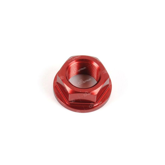 Axle Nut m18 X 1.50 Aluminum - Red - D004ROS