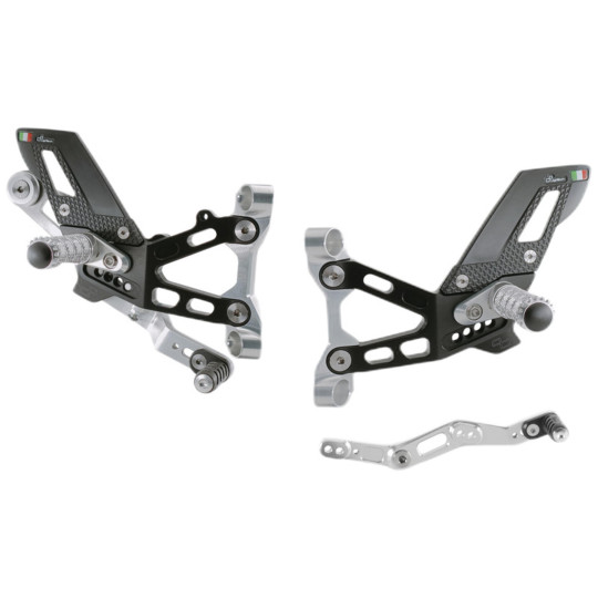 Lightech - Fixed Footpegs - BMW - S1000RR  - Standard & Reverse Shift - FTRBM007