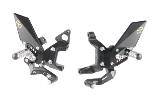 Lightech - Fixed Footpegs - Ducati - Panigale - Reverse Shift - FTRDU011