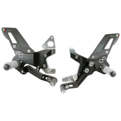 Lightech - TRACK ONLY - Fixed Footpegs - Ducati Panigale V2  - Reverse Shift - FTRDU014