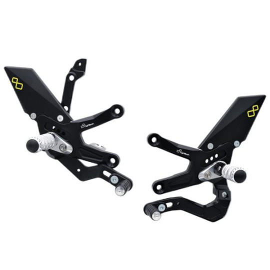 Lightech - Fixed Footpegs - Kawasaki - ZX10R - Reverse Shift - FTRKA012
