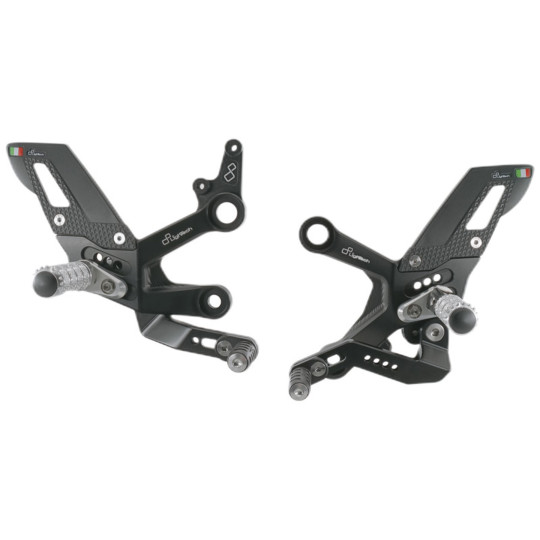 Lightech - Folding Footpegs - KTM - Standard/Reverse - FTRKT002W