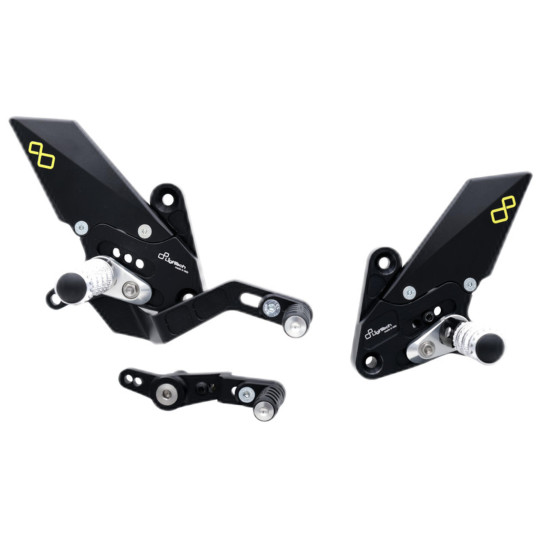 Lightech - Fixed Footpegs - Yamaha - Standard & Reverse shift - FTRYA017