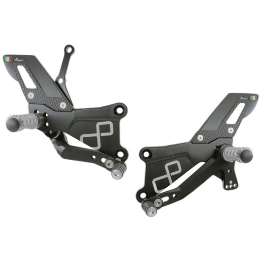 Lightech - TRACK USE Fixed Footpegs - Yamaha - Standard / Reverse shift - FTRYA019