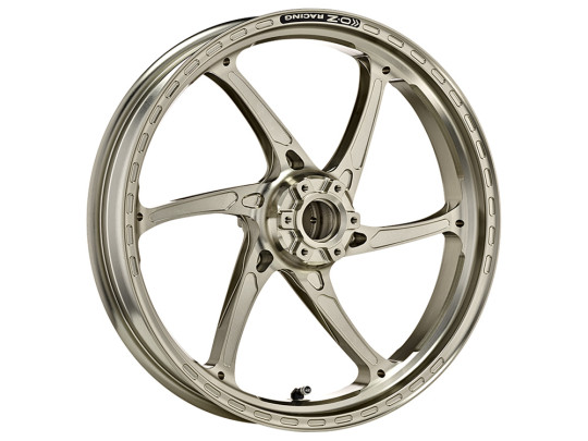 OZ Racing - GASS Aluminum 6 Spoke Front Wheel - Titanium Color - BMW - H3233BM3501T