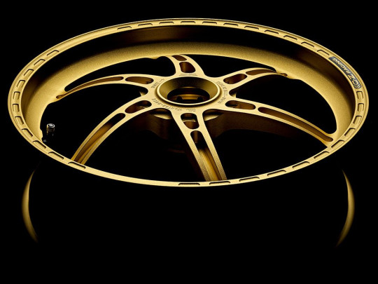 OZ Racing - GASS Aluminum 6 Spoke SET - Matte GOLD - Ducati