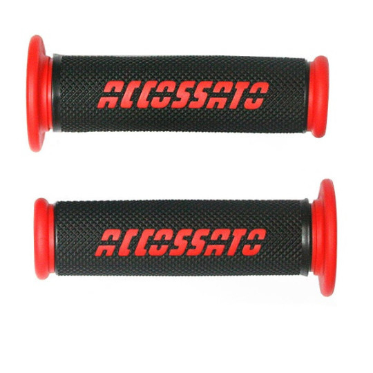 Accossato Racing Grips - Red - GR006R-F