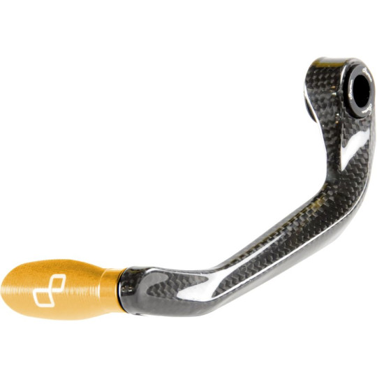 Lightech - Gold - Polished Carbon Clutch Lever Guard - ISS106LCORO