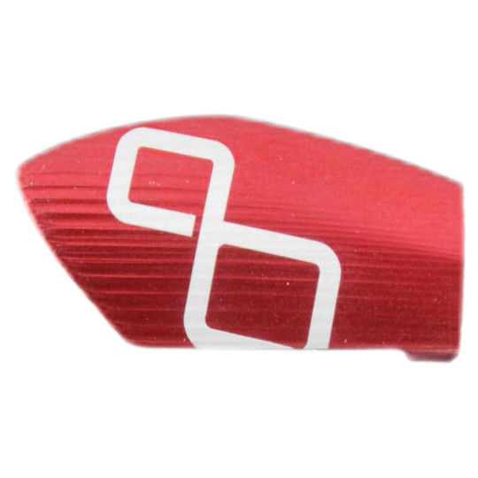 Lightech Aluminum Clutch Lever Guard End - Red - ISS118ROS