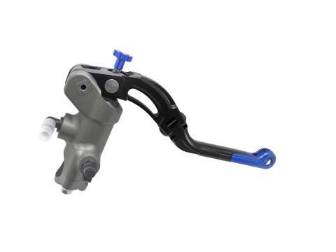 Accossato CNC Radial Brake Pump PRS 19x17-18-19 With medium Revolution Lever-Blue