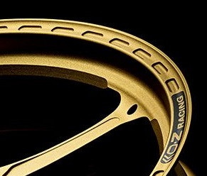 OZ Racing - GASS Aluminum 6 Spoke SET - Matt Gold - Yamaha