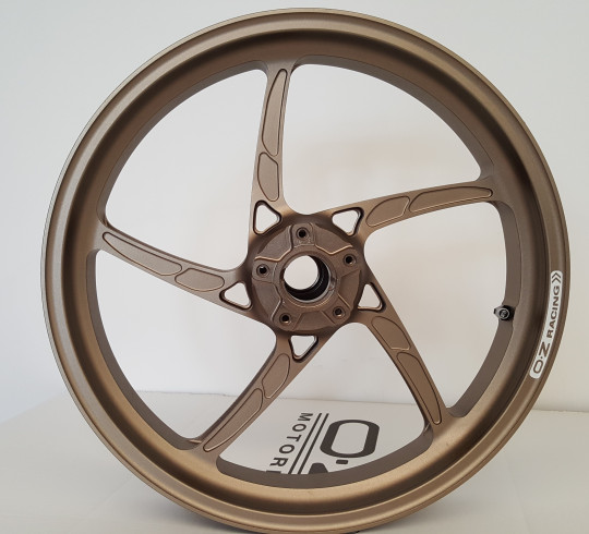 OZ Racing - PIEGA Aluminum 5 Spoke Rear Wheel - Bronze - BMW R1200GS - P6166BM55Z1BR