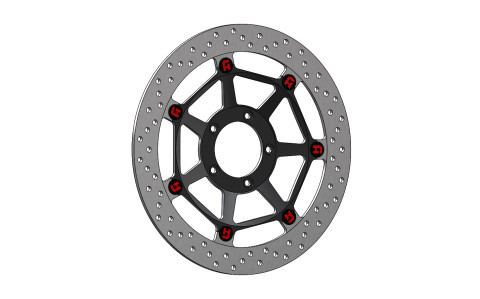 Accossato Elite Line Front Floating Brake rotor-Ducati-320mm