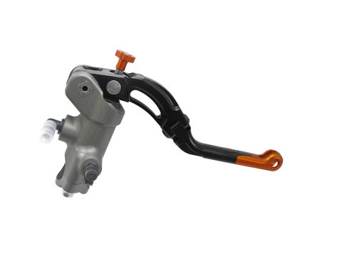 Accossato CNC Radial Brake Pump PRS 19x17-18-19 With medium Revolution Lever-Orange