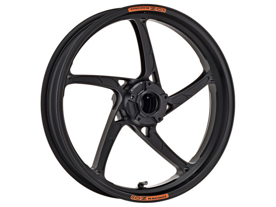 OZ Racing - PIEGA Aluminum 5 Spoke Front Wheel - Matte Black - Triumph - P3215TR35Z1M