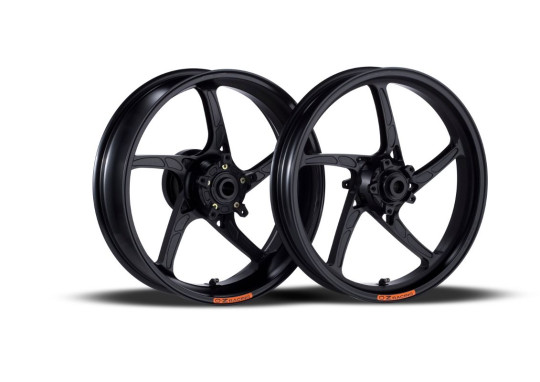 OZ Racing - PIEGA Aluminum 5 Spoke SET - Gloss Black - Yamaha R6