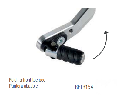 Lightech - Folding Toe Peg - RFTR154