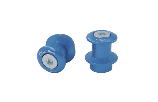 Lightech - Swingarm Spools - M6 - Cobalt Blue - SCV003COB