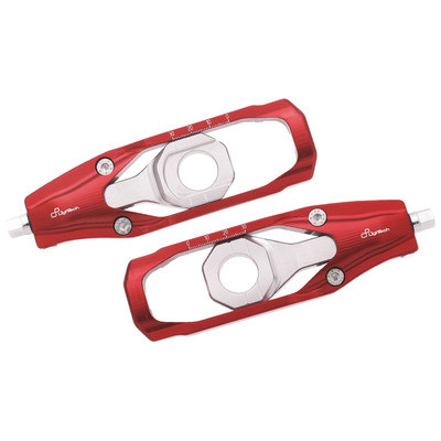 Lightech - Chain Adjusters - Aprilia - Red - TEAP004ROS