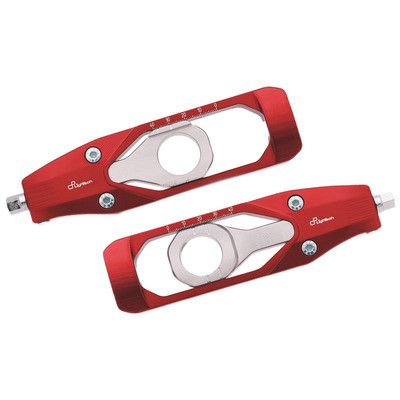 Lightech - Chain Adjusters - Aprilia - Red - TEAP005ROS