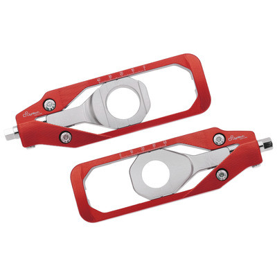 Lightech - Chain Adjusters - BMW - Red - TEBM002ROS