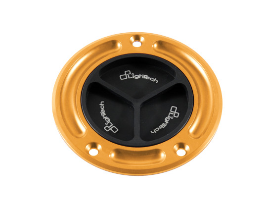 Lightech - Spin Locking Fuel Caps - Gold - Ducati - TF12N/O