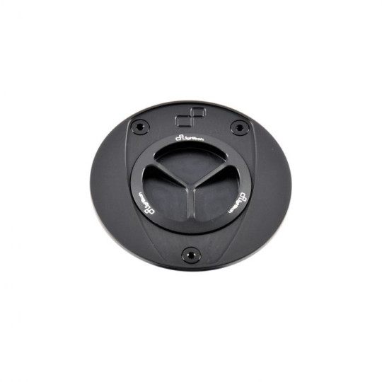 Lightech - Spin Locking Fuel Caps - Black / Black - Ducati - TFN228NER