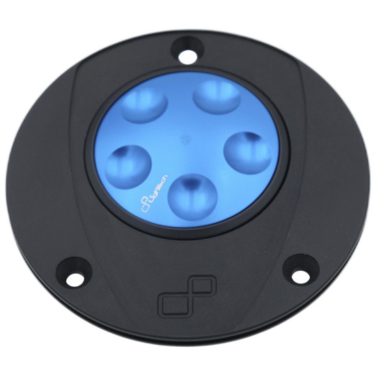 Lightech - Rapid Locking Fuel Caps - Cobalt Blue  - TRN226COB