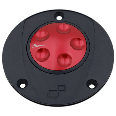 Lightech - Rapid Locking Fuel Caps - Red - TRN226ROS