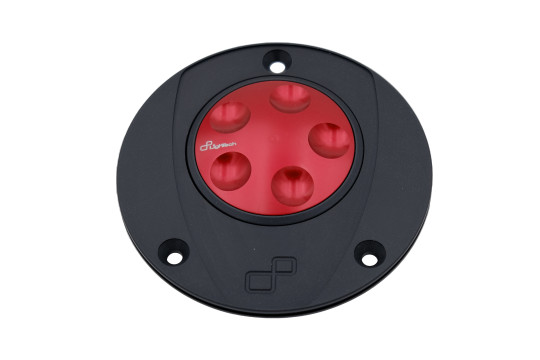 LighTech - Quick Release Fuel Cap - Red - Aprilia - TRN229ROS
