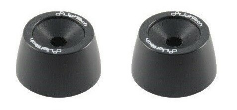 Lightech - Wheel Axle Sliders- Set - Triumph - Black - WAPTR402NER