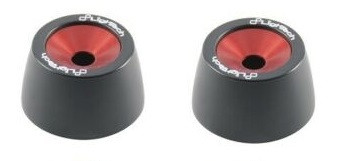 Lightech - Wheel Axle Sliders- Set - Triumph - Red - WAPTR402ROS